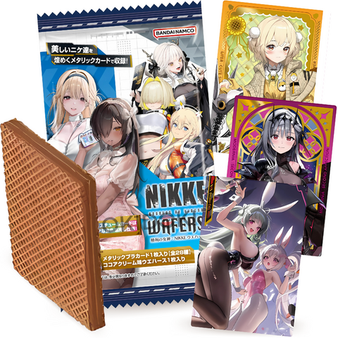 BANDAI Goddess Of Victory Nikke 3 Wafer con Tarjeta 15g