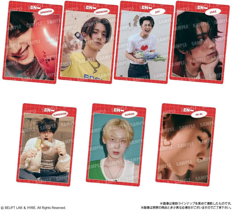 Bandai ENHYPEN Twin Wafer com Photocard 5,3g