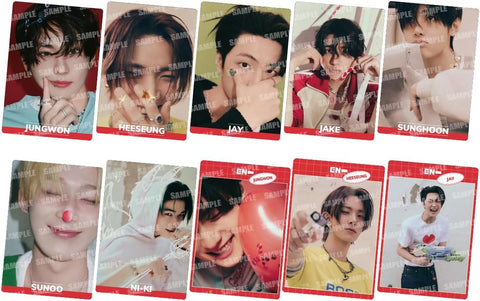 Bandai ENHYPEN Twin Wafer com Photocard 5,3g