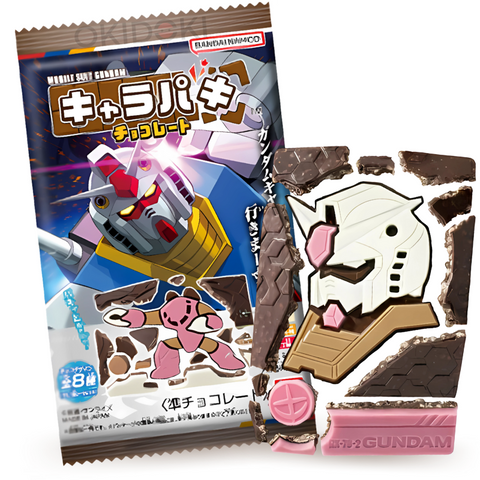Bandai Gundam CharaPaki Chocolate 26g