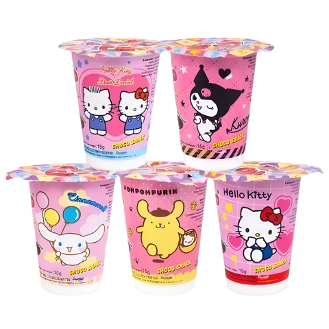 Cho Cho Sanrio Snack de Chocolate y Fresa Edición Limitada (Halal) 15g