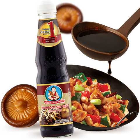 DEK SOM BOON (Healthy Boy) Soy Sauce with Mushrooms (Halal) 300ml