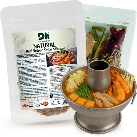 DH Foods Mezcla de Especias Natural para Hotpot Tailandés 26g
