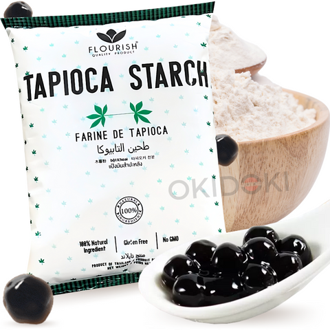 Flourish Tapioca Starch Flour (Halal, Vegan, Gluten Free & GMO Free) 400g