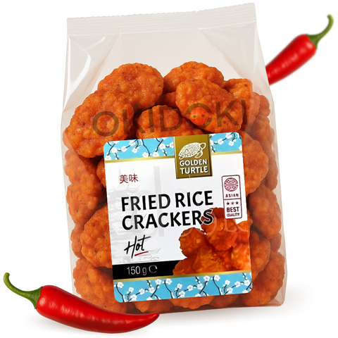 GT Japanese Style Spicy Rice Crackers 150g