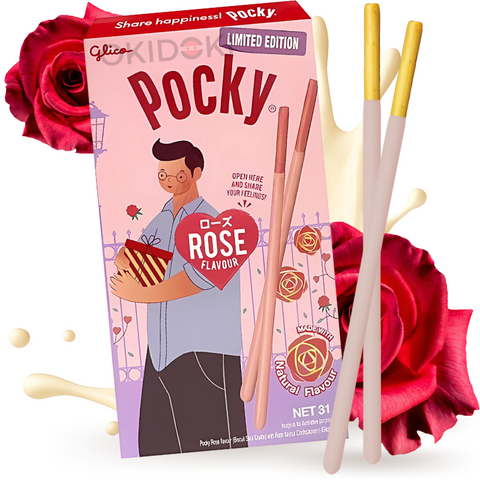 Glico Pocky Sticks Natural Rosé Flavor 31g