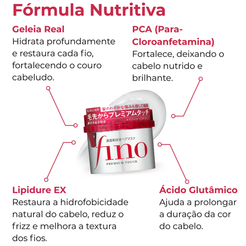 Shiseido 資生堂 Fino Mascarilla Capilar Japonés Serum Denso Premium Touch 230ml