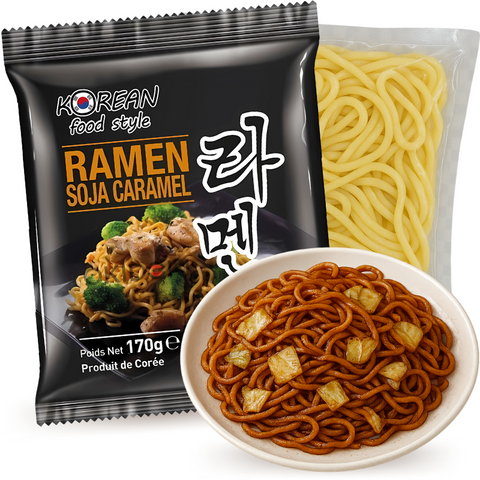 KFS Ramen Wok (Precooked) with Caramelized Soy Sauce 170g