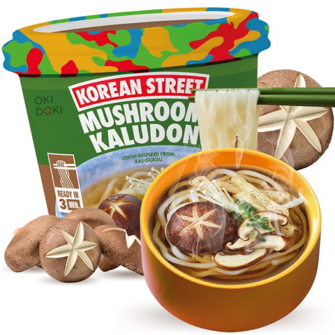 Koreaanse Street Bowl Udon Kaludon Champignonsmaak (3 min.) 213 g