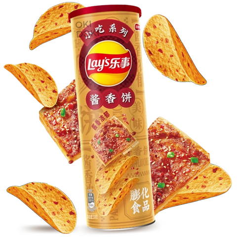 Lay's Stax Zoute Pannenkoeken Smaak met Saus 90g