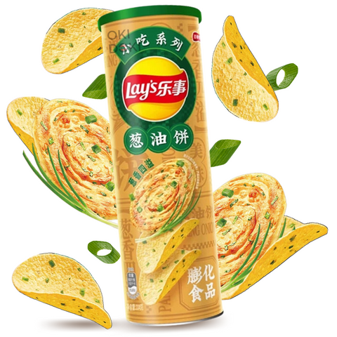 Lay's Stax Zoute Pannenkoeken Smaak met Bosui 90g