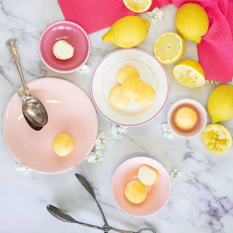 Sorvete Mochi Little Moons Sabor Yuzu e Limão (Vegano, Sem Glúten) 6 unidades 192g