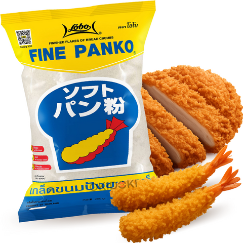 Farinha de rosca Lobo Panko estilo japonês (fina) 200g