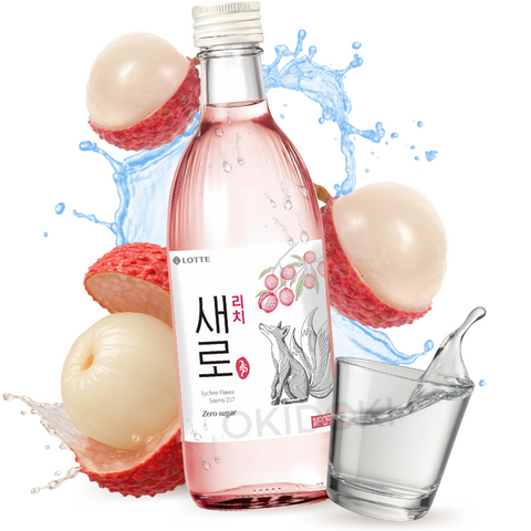 Lotte Chum Churum Soju Sabor Lichi Alc. 12% (Sin Azúcar) 360ml