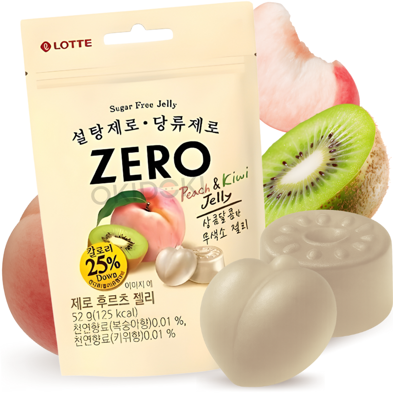 Lotte Zero Fruit Gummies 52g | OKIDOKI Asian Market