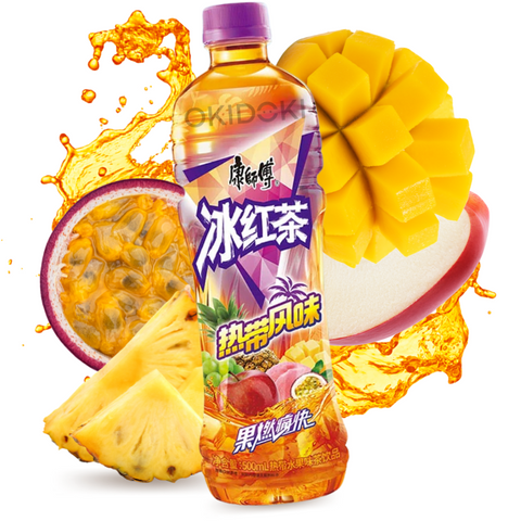 Master Kong Té Negro Tropical 500ml