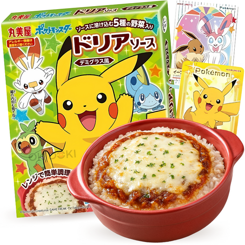 Marumiya Demi-Glace Style Doria Sauce with Pokémon Sticker (60g x 2) 120g