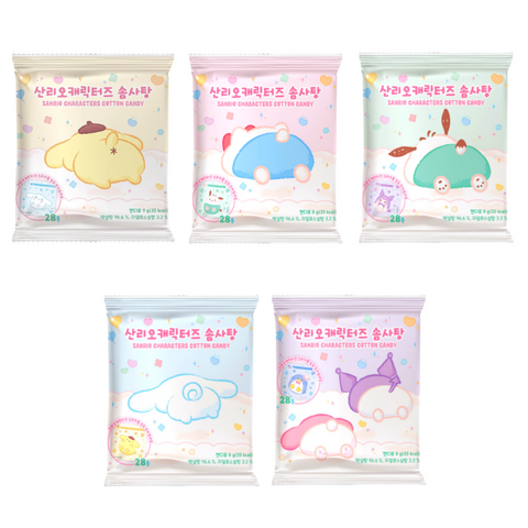 Measty Sanrio Cotton Candy (with Sticker) 9g