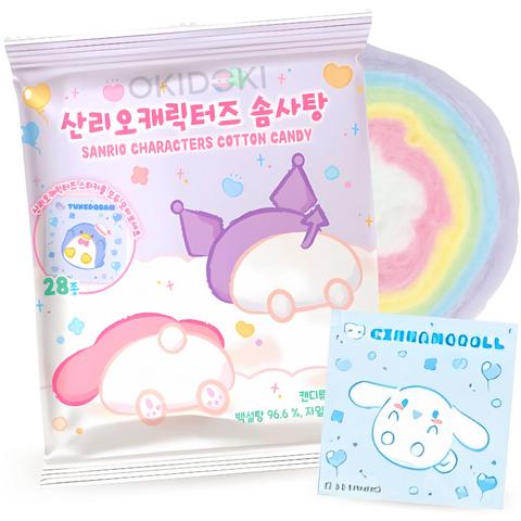 Measty Sanrio Cotton Candy (with Sticker) 9g