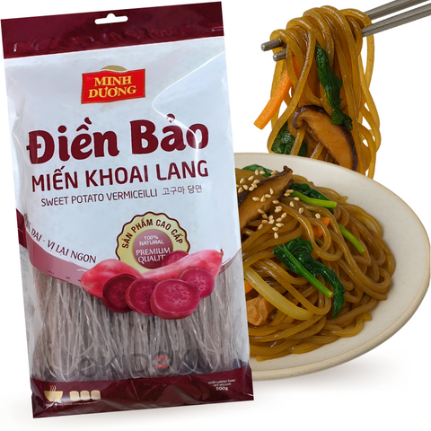 Minh Duong Fideos de Batatas para Japchae 500g