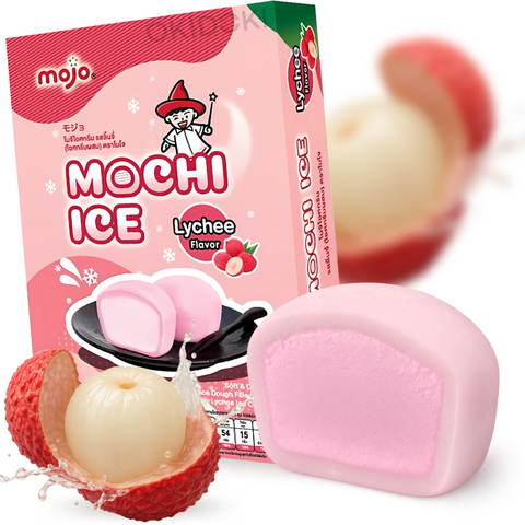 Mojo Helado de Mochi Sabor Lychee 6uds 228g