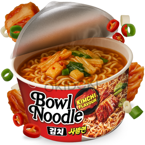 Nongshim Bowl Noodle Noodles with Kimchi Soup 100g