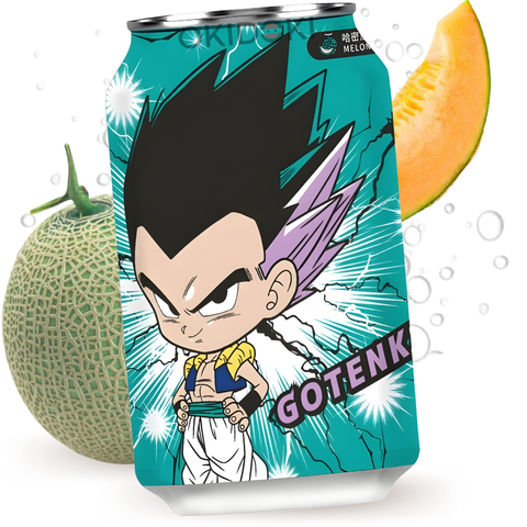 Ocean Bomb Dragon Ball Melon Soda Super Saiyan Rose 330ml