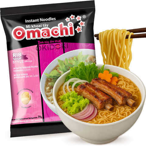 Macarrão de batata com sabor de costela Omachi 79g