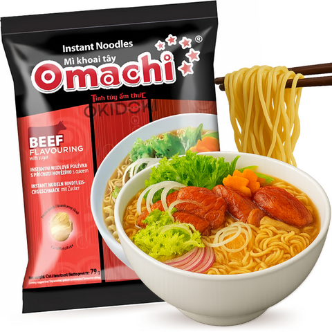 Omachi Fideos de Patata Sabor Ternera 79g