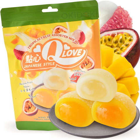 QLove Mochi Sortido Tropical 120g