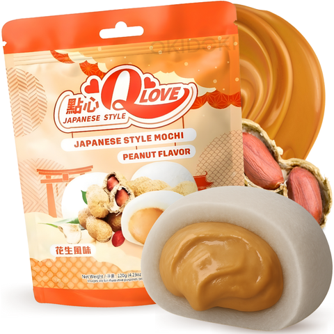 QLove Mochi Tradicional de Cacahuete 120g