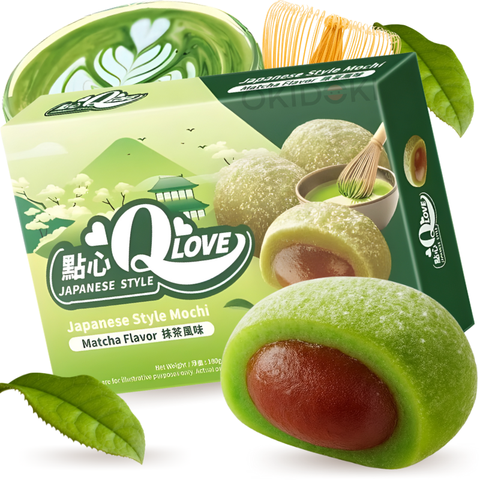 QLove Mochi Tradicional sabor Matcha 180g