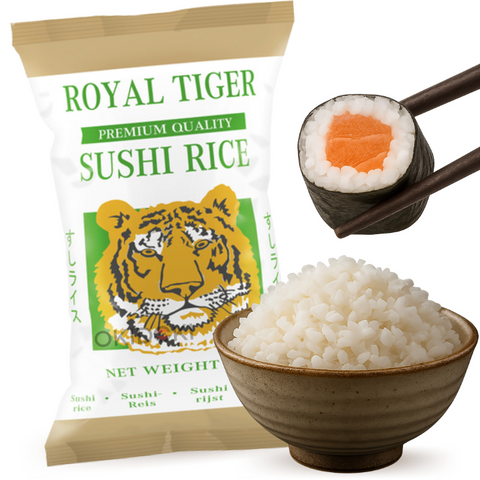 Royal Tiger Arroz para Sushi 2kg