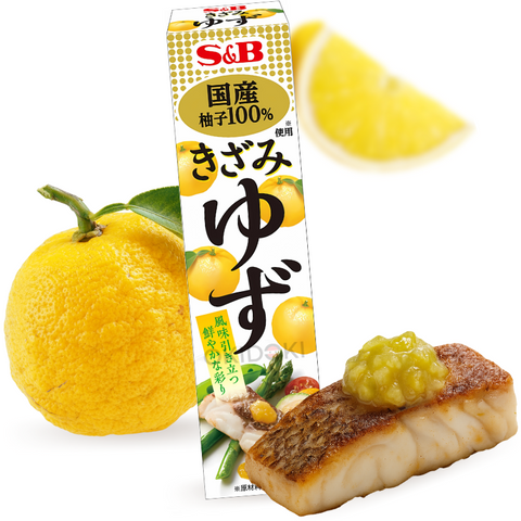 S&B Chopped Yuzu Sauce (Kizami Yuzu) 40g