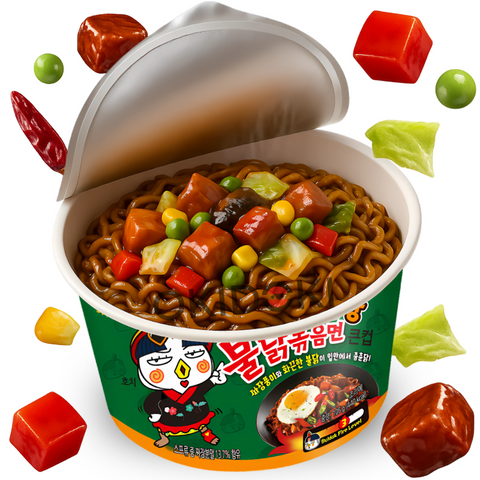 Samyang Bowl Fideos Bukdak Hot Chicken sabor Jjajang 105g