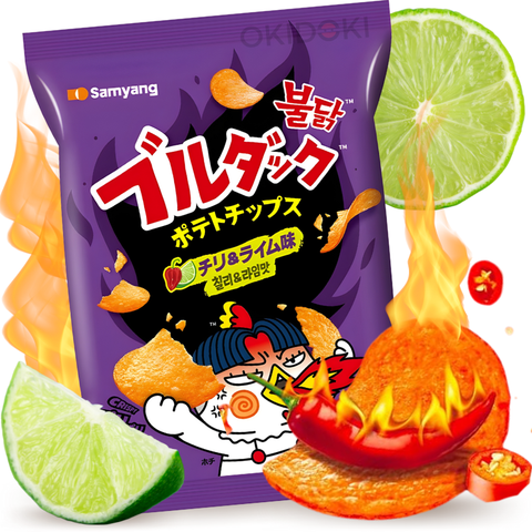 Samyang Buldak Aardappelen Habanero en Limoensmaak 55g