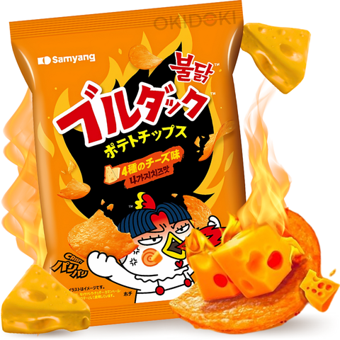 Samyang Buldak Aardappelen Pittige Kip Kaassmaak 55g