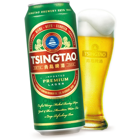 TsingTao Beer Alc. 4.7% (Can) 500ml