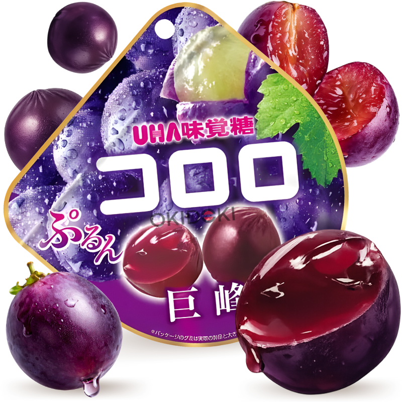 UHA Kororo Gummies Grape Flavor 48g | OKIDOKI Asian Market