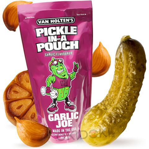 Picles com sabor de alho Van Holten's Pickle Garlic Joe 306g