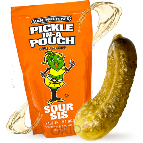 Van Holten's Pickle Pepinillo Sour Sis Sabor Agria 306g