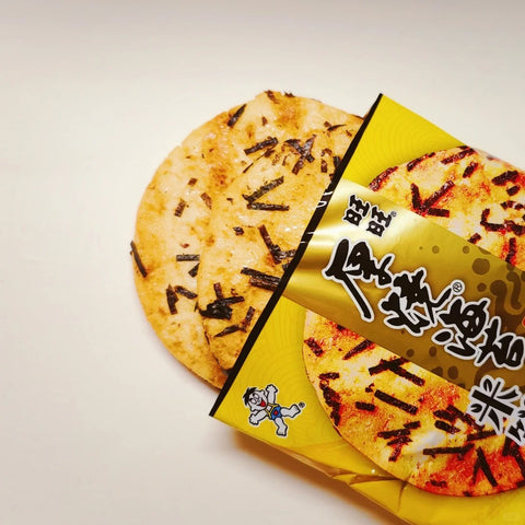 Want Want Galletas de Arroz con Alga Nori Asada 118g