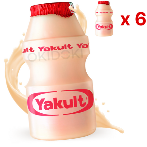 YAKULT Original (<4°C) (Sin Grasas, Sin Gluten) 65ml x 6 Botellas