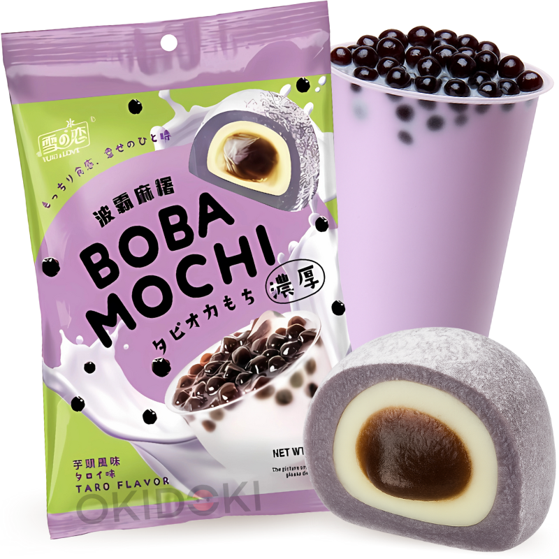 Yuki & Love Taro Mochi (Halal) 120g | OKIDOKI Asian Market Yuki & Love Taro Mochi (Halal) 120g | OKIDOKI Asian Market