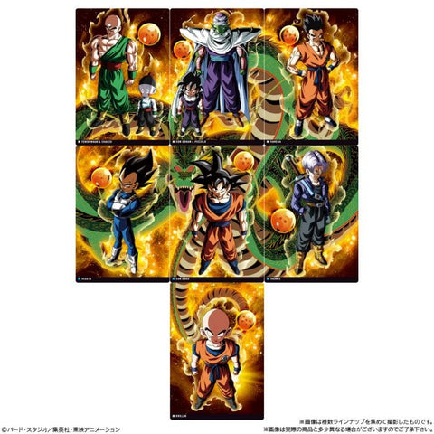 Bandai Itajaga Dragon Ball 7 Tarjeta con Galleta de Arroz 7g