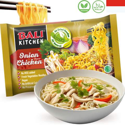 BALI KITCHEN Fideos Sabor Pollo con Cebolla 70g