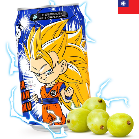 Ocean Bomb Dragon Ball Grape Soda Super Saiyan Goku 330ml