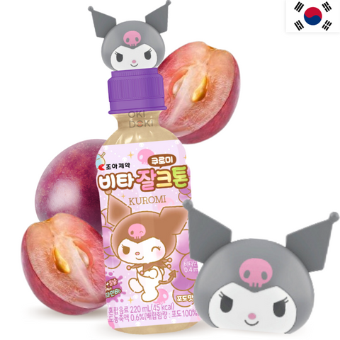 Vita Jalkton Bebida de Uva Diseño Sanrio Kuromi 220ml