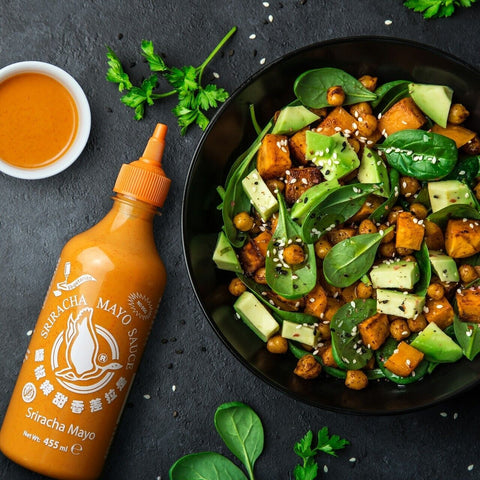 Flying Goose Sriracha Mayonesa (Halal, Sin Gluten, Vegetariano) 455ml
