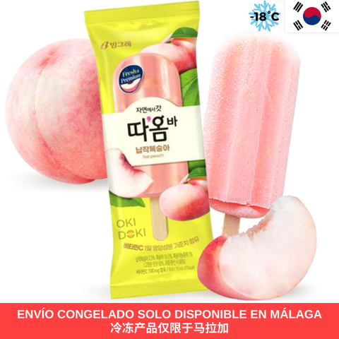 Binggrae T'aom Bar Helado de Sorbete de Melocoton 75ml